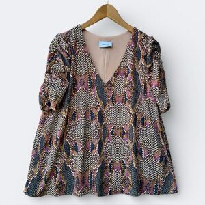 🎉5 for $45🎉 Adrienne top blouse shirt size L